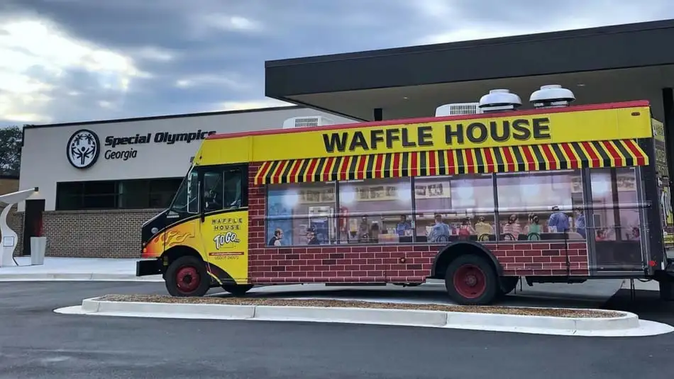 Waffle House catering food truck