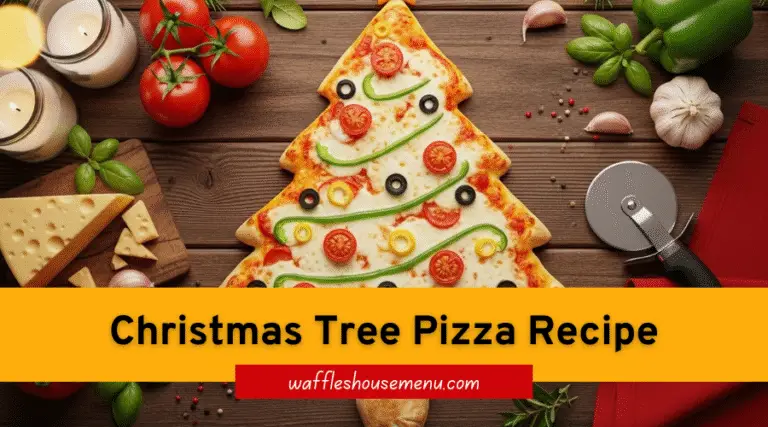 Christmas Tree Pizza Recipe