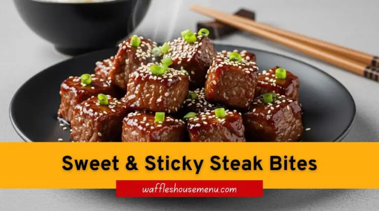 Sweet & Sticky Steak Bites