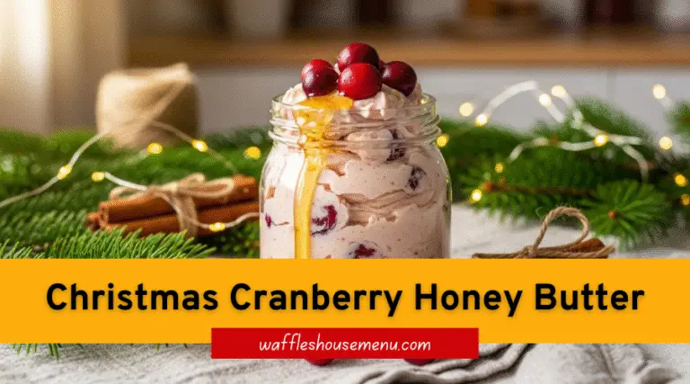 Christmas Cranberry Honey Butter