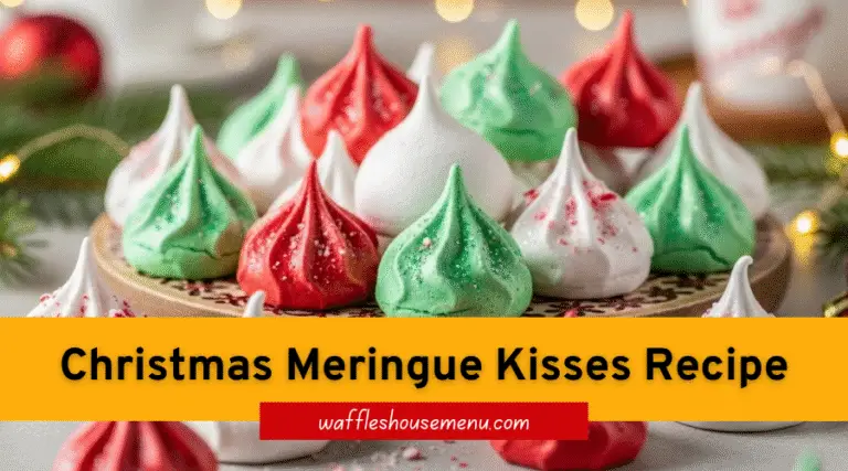 Christmas Meringue Kisses Recipe