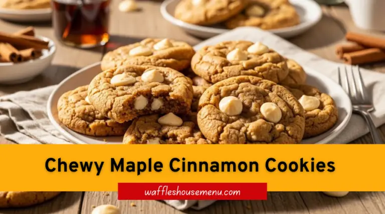 Chewy Maple Cinnamon Cookies