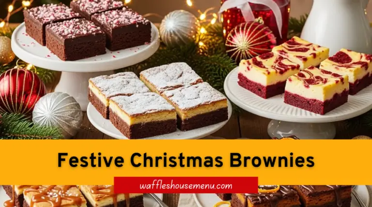 Festive Christmas Brownies