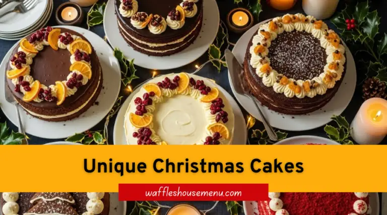 Unique Christmas Cakes
