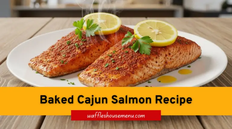 Baked Cajun Salmon Recipe – Spicy & Juicy Dinner Idea