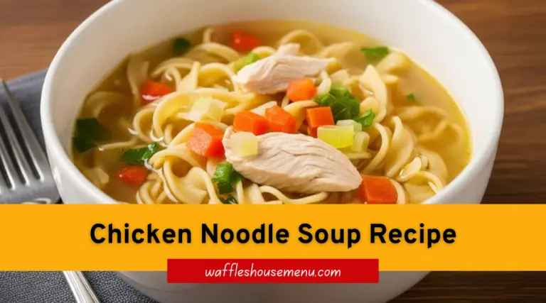 Chicken Noodle Soup Recipe